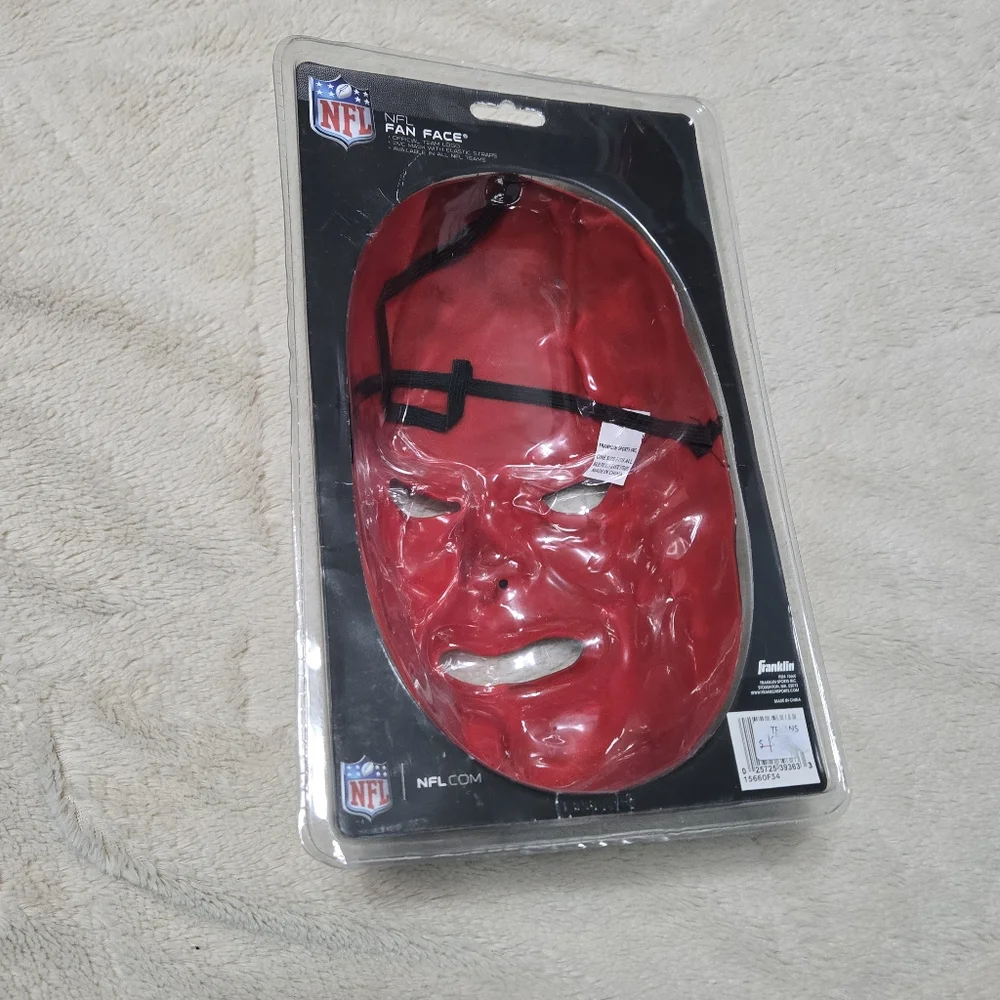 NFL Football Houston Texans Mask Fan Face Mask, OS NEW